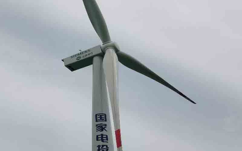 上海東海大橋海上風電場風機塔健康監測項目