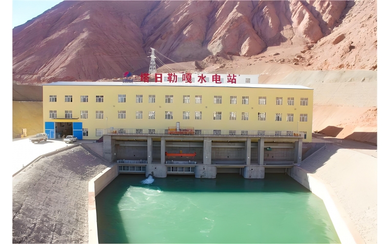 塔日勒嘎水電站強震監測安裝調試